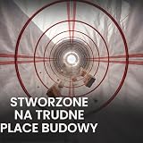 Zsyp na gruz 12m elastyczny i stabilny – Zsyp do gruzu i innych materiałów budowlanych – Szybki i łatwy montaż – Zsyp budowlany chroni przed pyłem i oszczędza czas