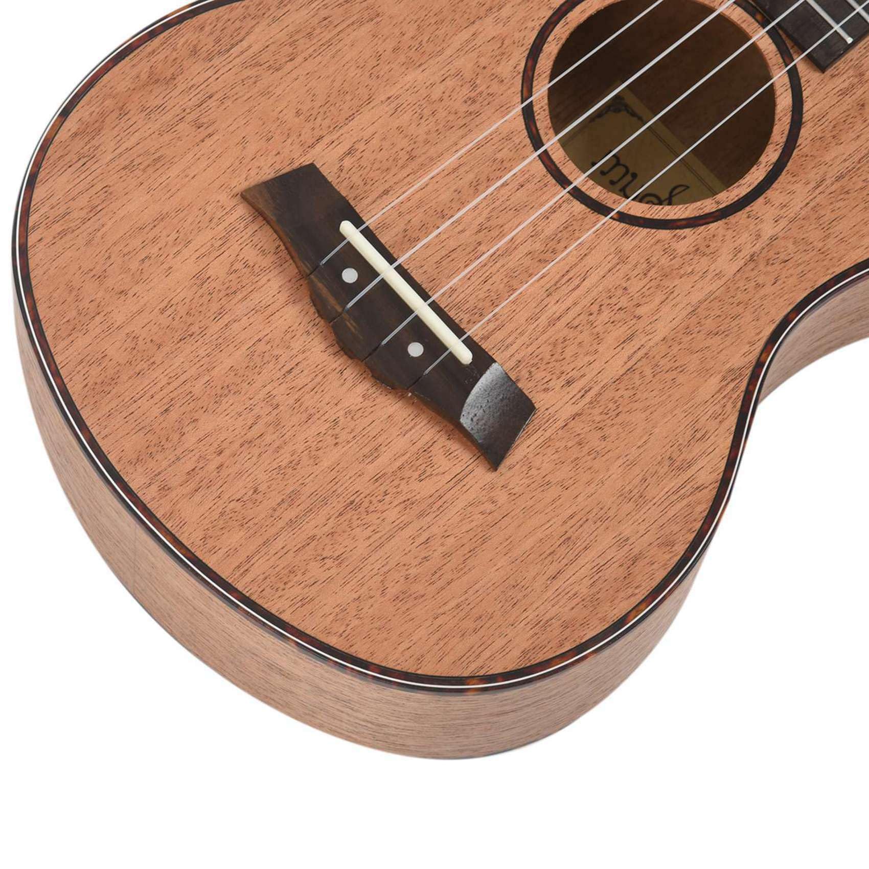 VENOAL 2X Tenor akustyczne elektryczne ukulele 66 cm gitara podróżna 4 struny drewno mahoń instrument muzyczny