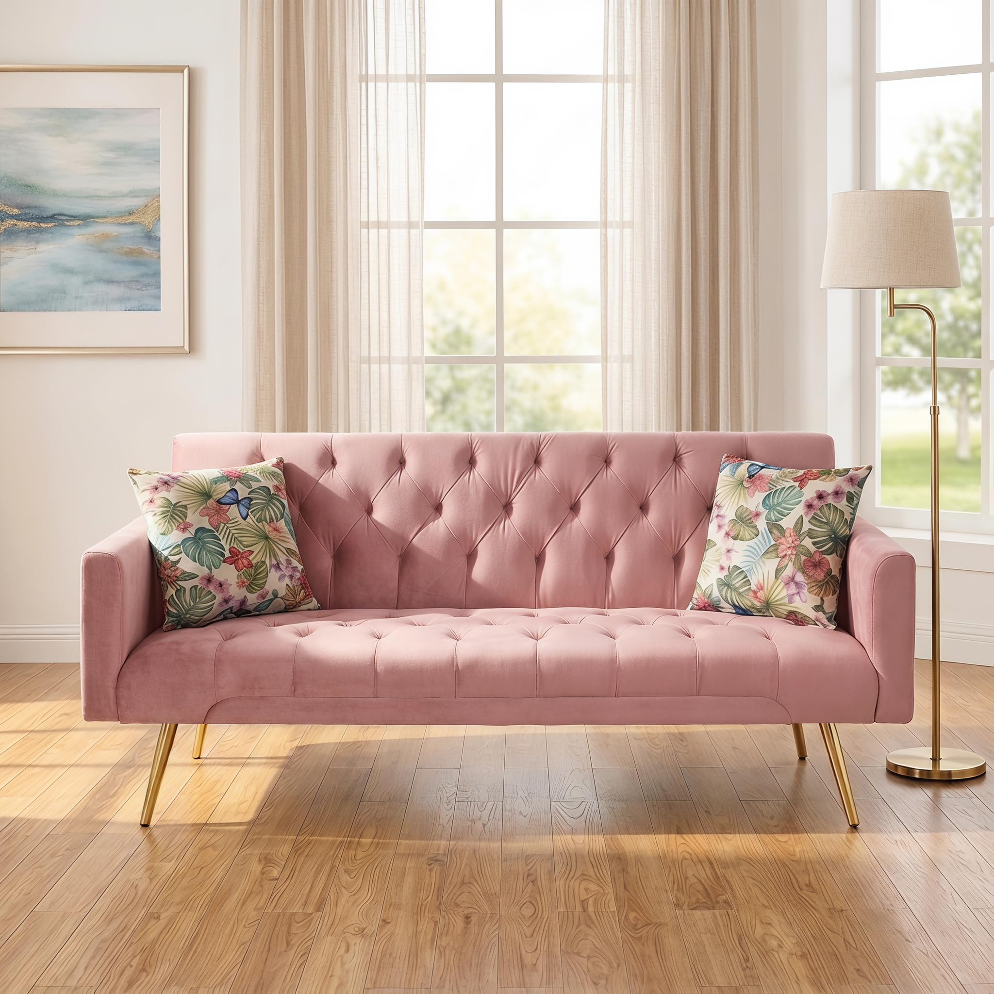Photo 1 of Trygoal Convertible Futon Couch Bed
