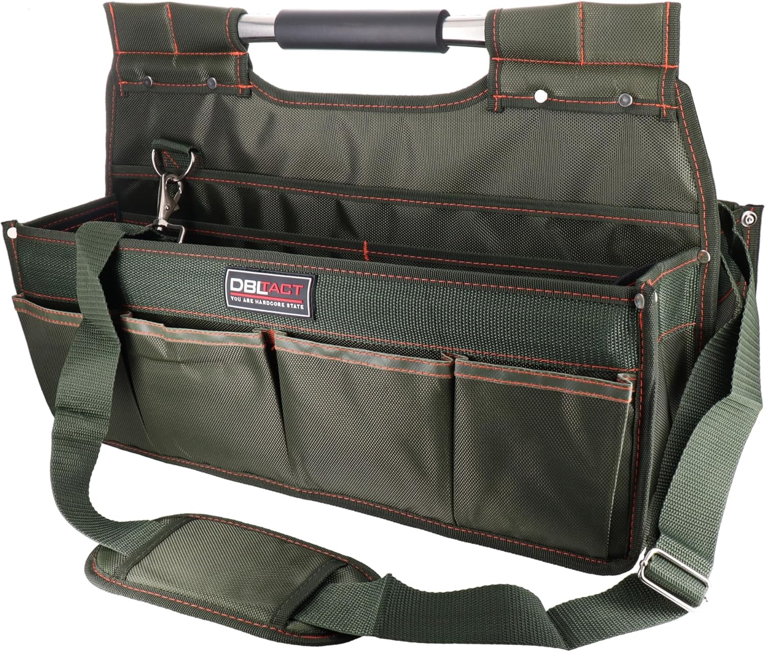 Sankyo Corporation DBLTACT Tool Carrying Bag, Khaki 350582 DT-CBT-500KH
