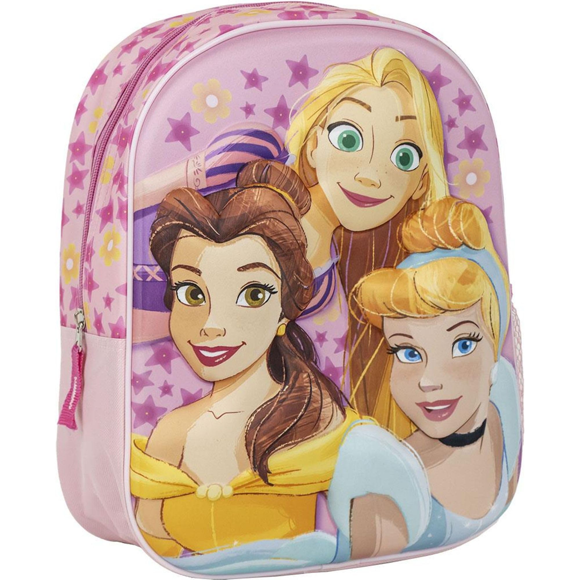 CERDÁ LIFE'S LITTLE MOMENTS 3D Princess, Mochila Infantil de Princesas de Disney Unisex niños, Rosa, Pequeña