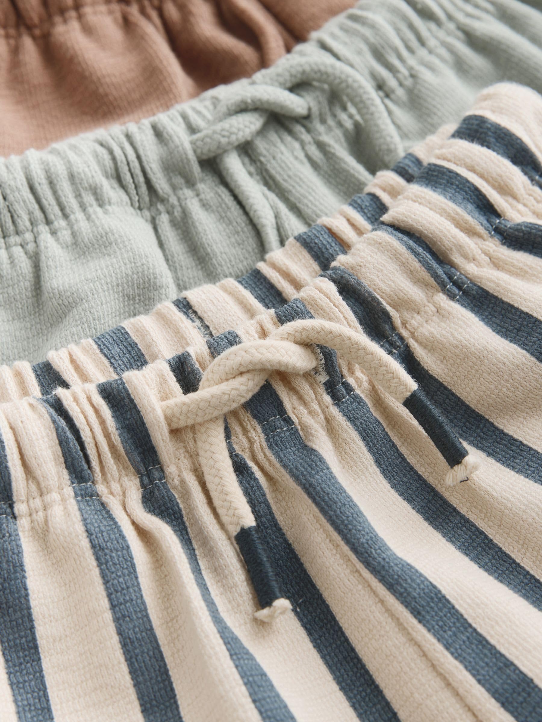 NEXT Niños Pack de 3 Pantalones de chándal con Rayas