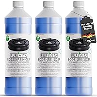 PURIVITA® Detergente per Robot Lavapavimenti [3x1L] - Detersivo Lava Pavimenti Robot