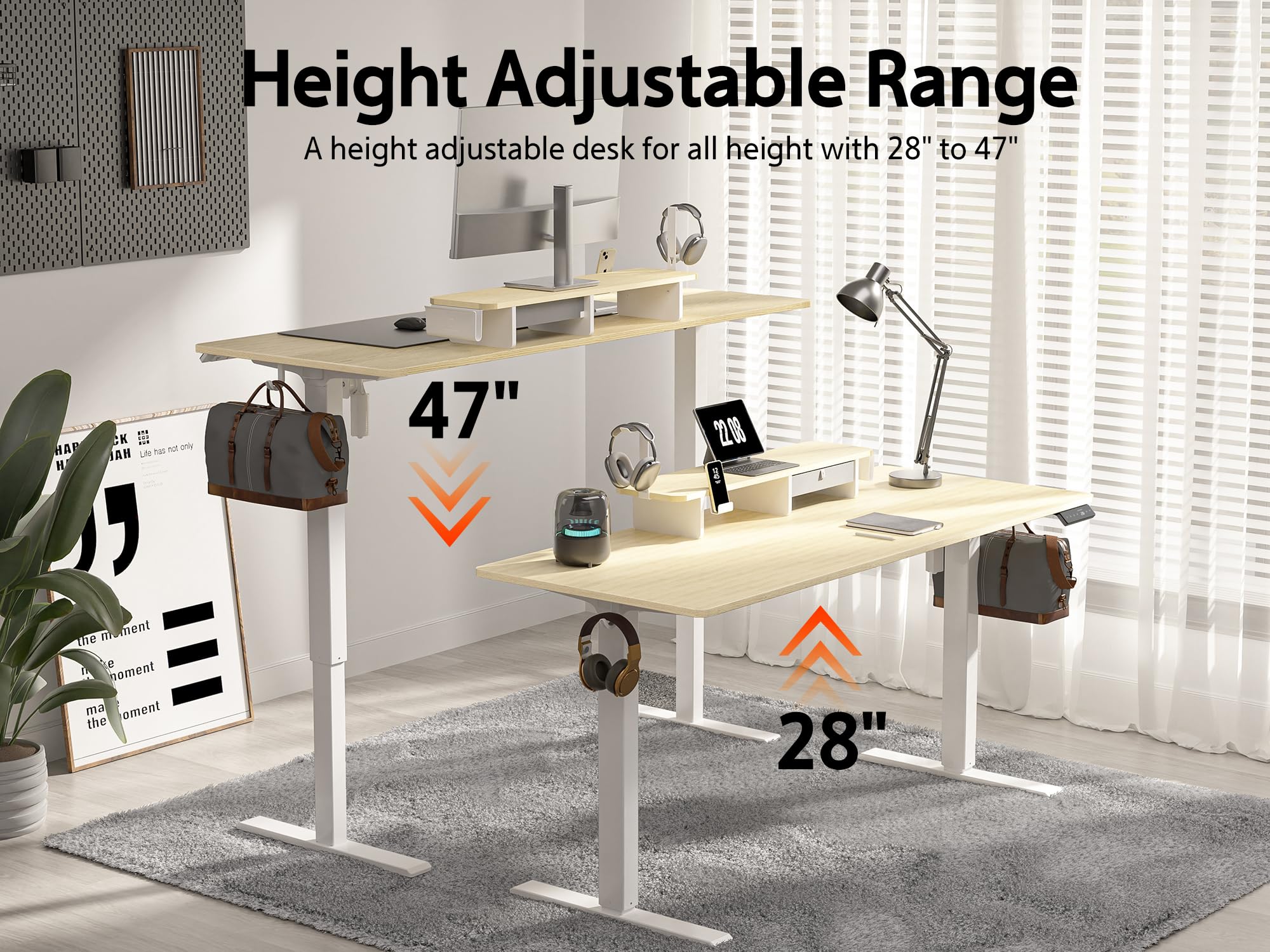Amazon | 【WALKINGDESK 電動昇降デスク】 電動昇降 幅120-140 高さ72