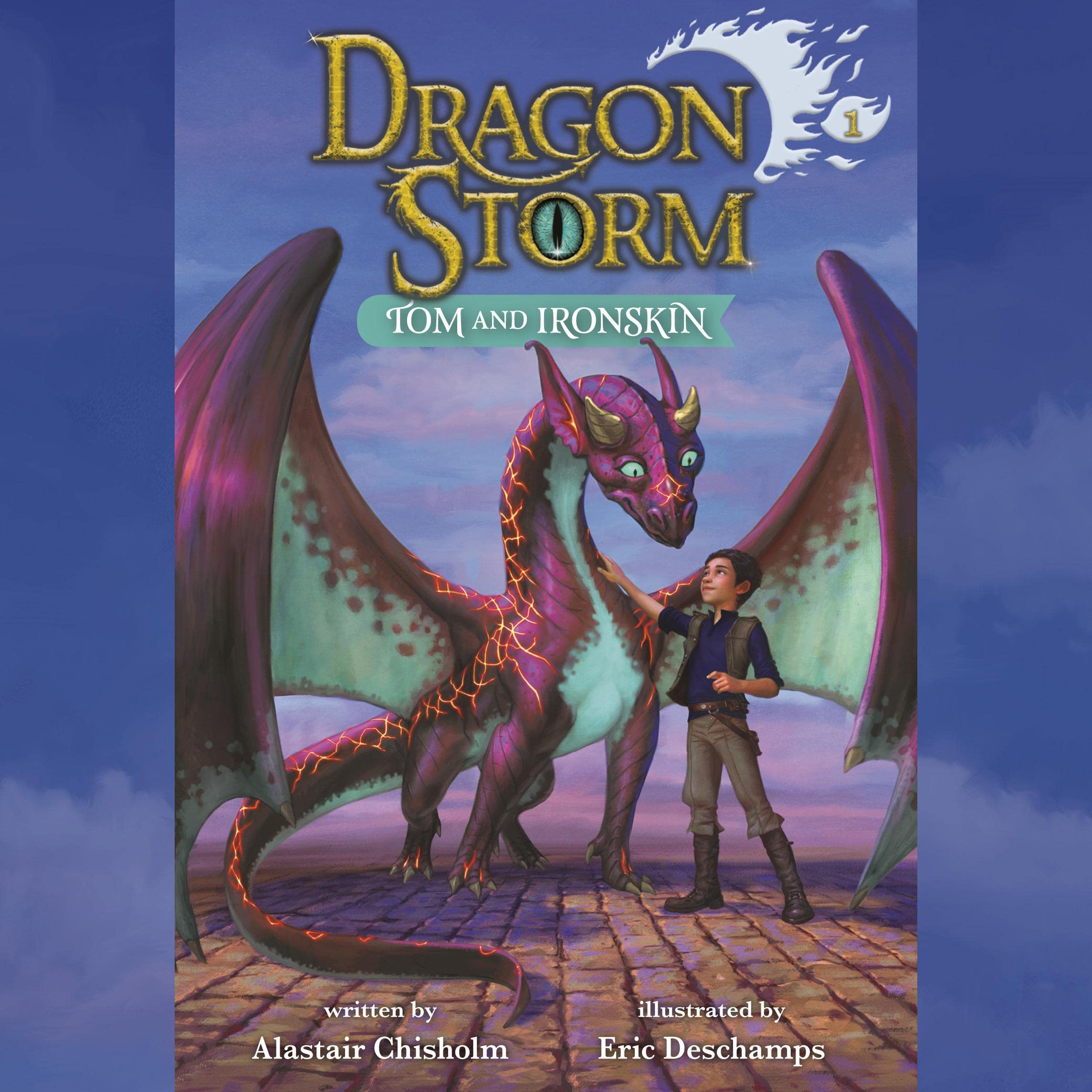 Cover art for Dragon Storm #1: Tom and Ironskin
