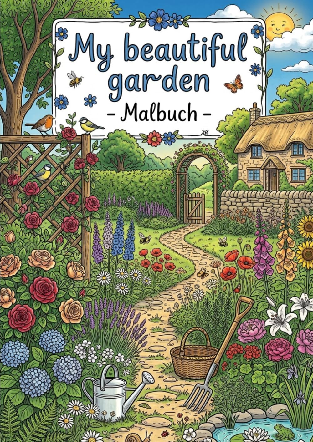 My beautiful garden, Mein wunderschöner Garten