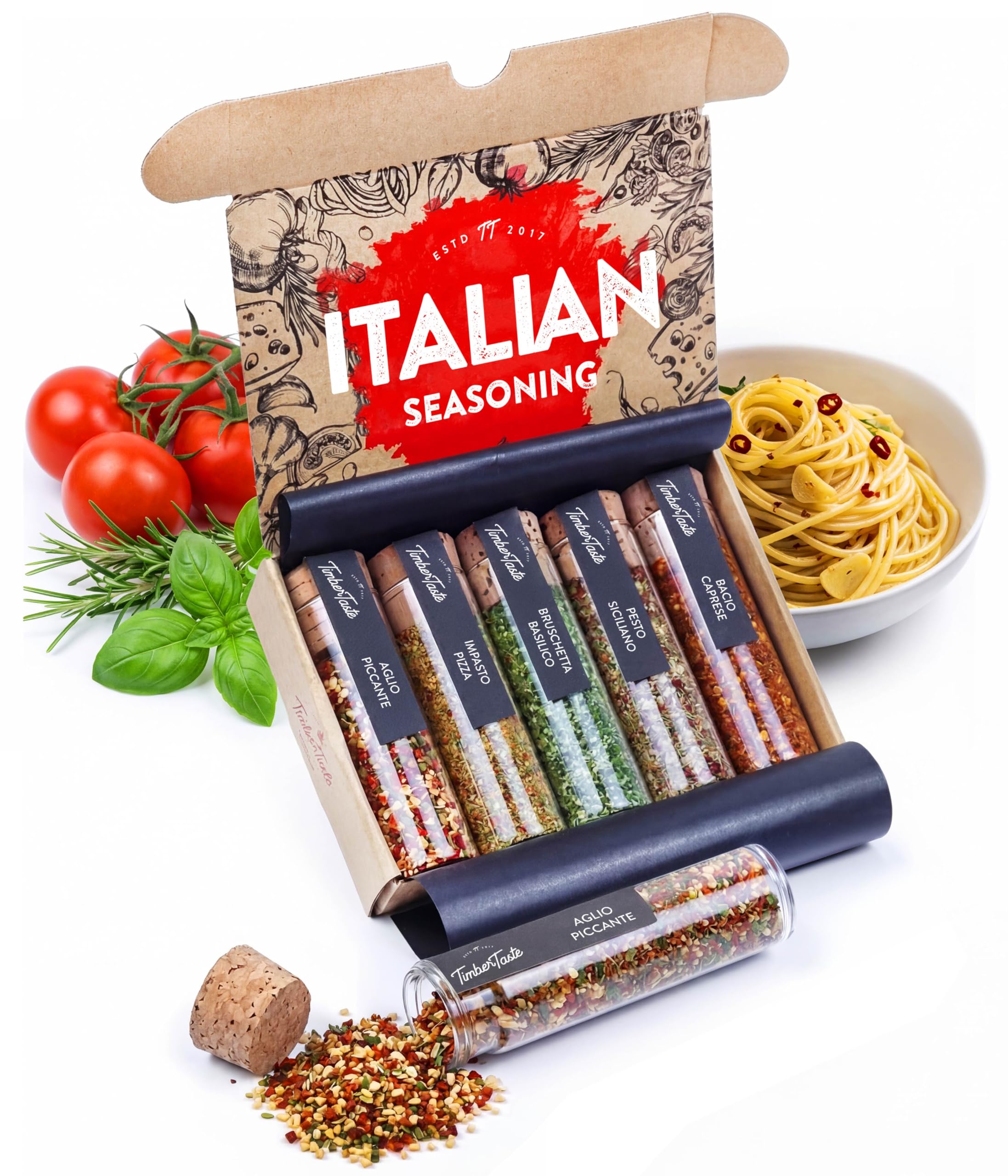 Amazon.com : TIMBER TASTE® Italian Spice Sampler Set - 5
