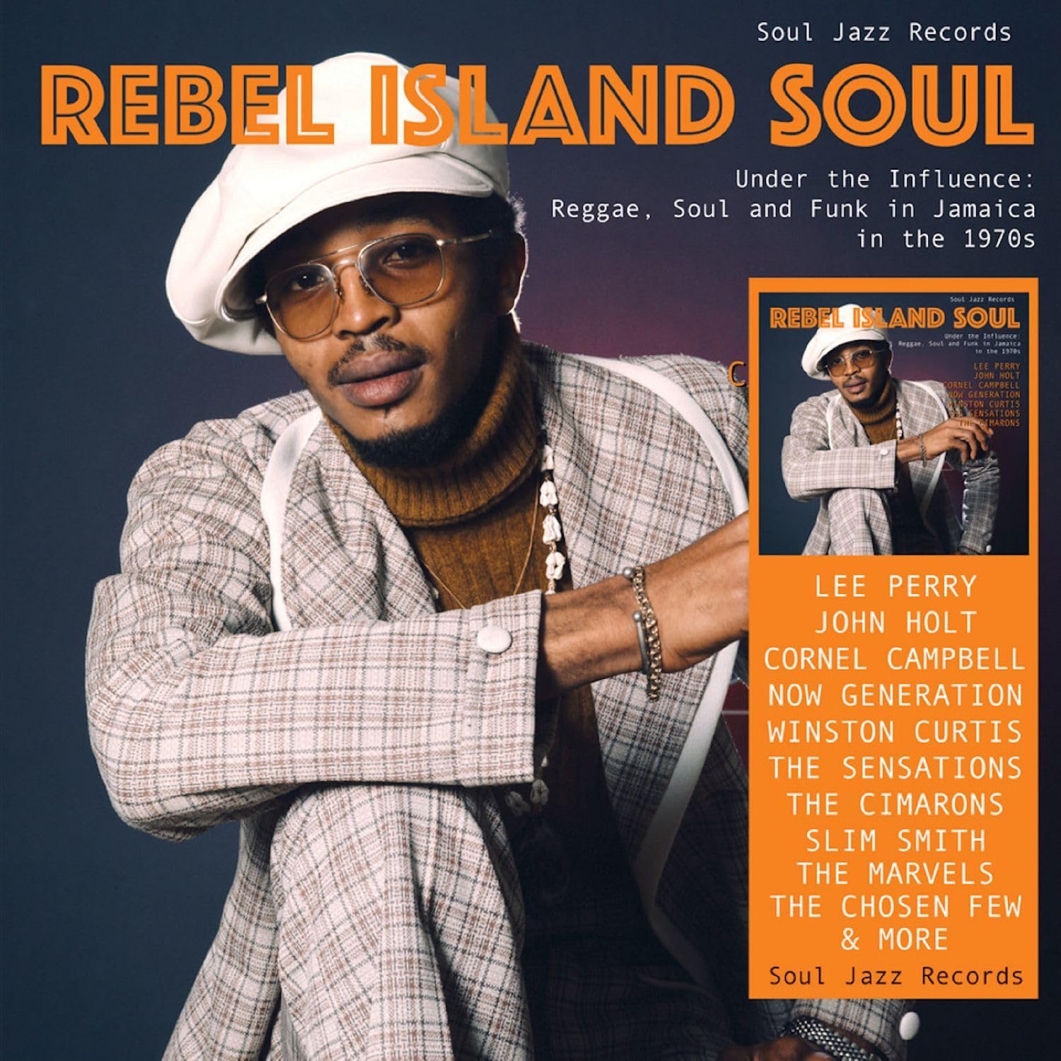 VARIOUS ARTISTS SOUL JAZZ RECORDS PRESENTS REBEL ISLAND SOUL DOUBLE LP VINYL 2LP