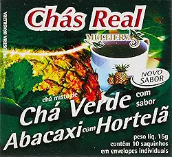 CHÁS REAL Real Mult.Cha Verde Abacaxi C/Hort 1 5 Gr