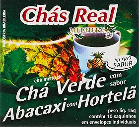 CHÁS REAL Real Mult.Cha Verde Abacaxi C/Hort 1 5 Gr