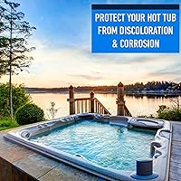 Vista 7 de Essential Values Hot Tub Foam Eliminator - 2 Pack Pool & Spa Defoamer (32oz/ Bottles) - Eliminate Foam Without Harsh Hot Tub Chemicals - Safe