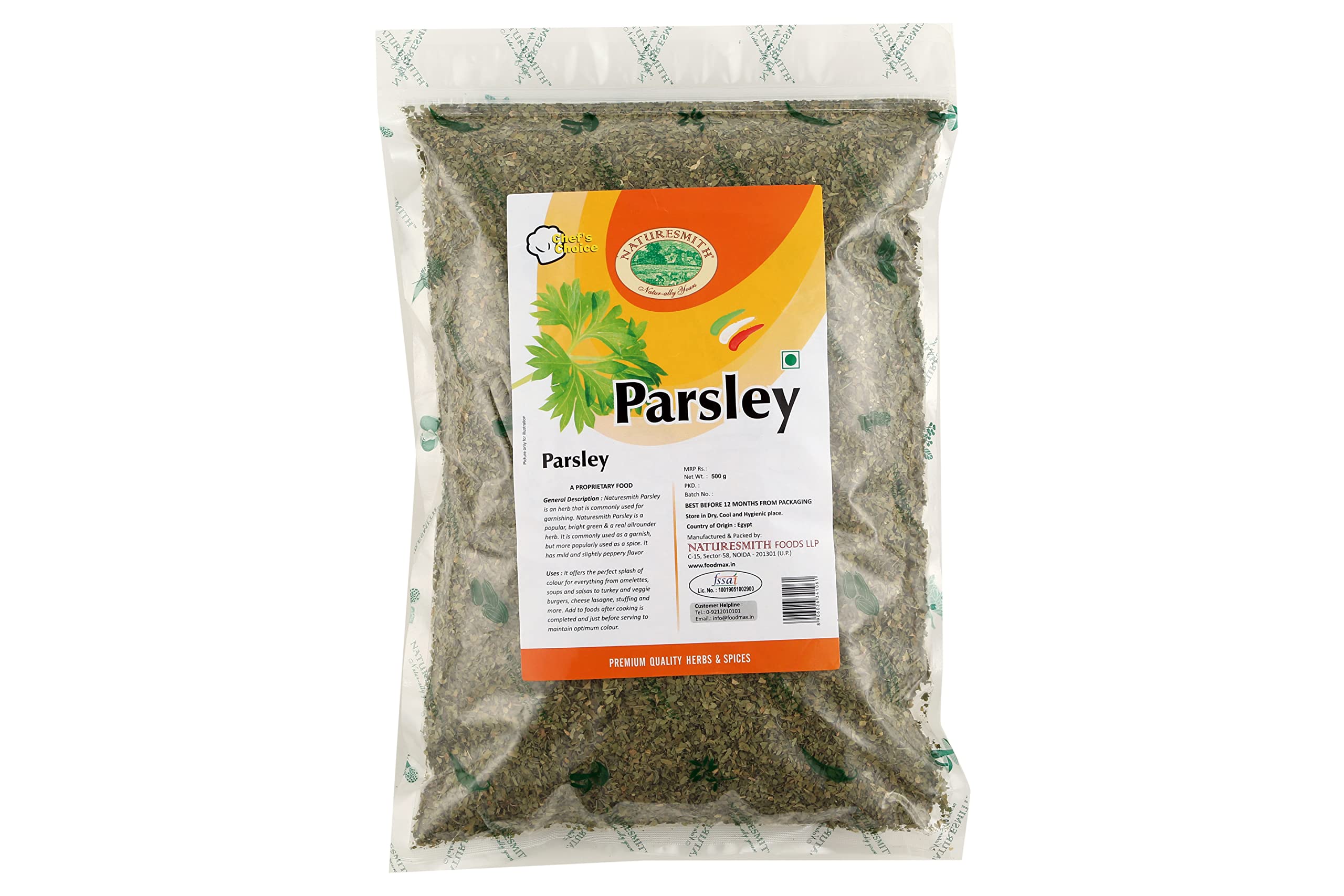 NATURESMITH PARSLEY-500g || BIG READY TO USE POUCH || (B07YP8HTQS) Amazon Price History, Amazon Price Tracker