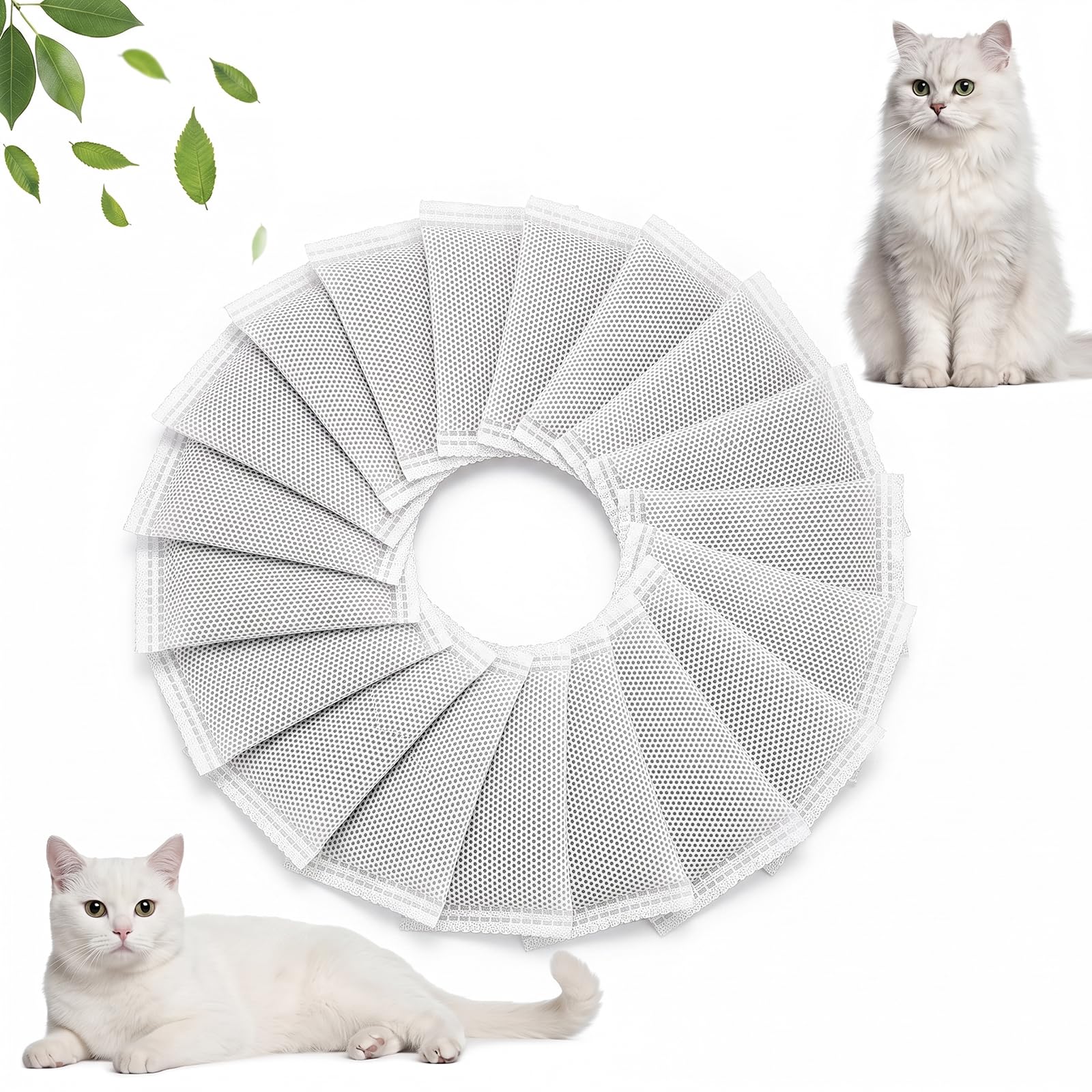 Ruiunchu 20 Pack Cat Litter Freshener Activated Charcoal Tray Deodorizer