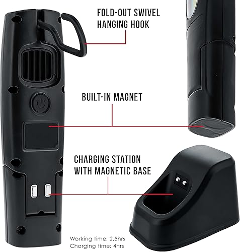 Miniatura 4 de Master Elite - Luz LED a juego de colores, 500 lúmenes, combinación exacta de color de pintura, replica la luz solar natural para una combinación