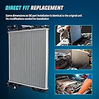 Vista 21 de Nilight Radiador para Jeep Patriot Compass 2007 2008 2009 2010 2011 2012 2013 2014 2015 2016 2017, Dodge Caliber 2007-2012, Avenger 2008-2014