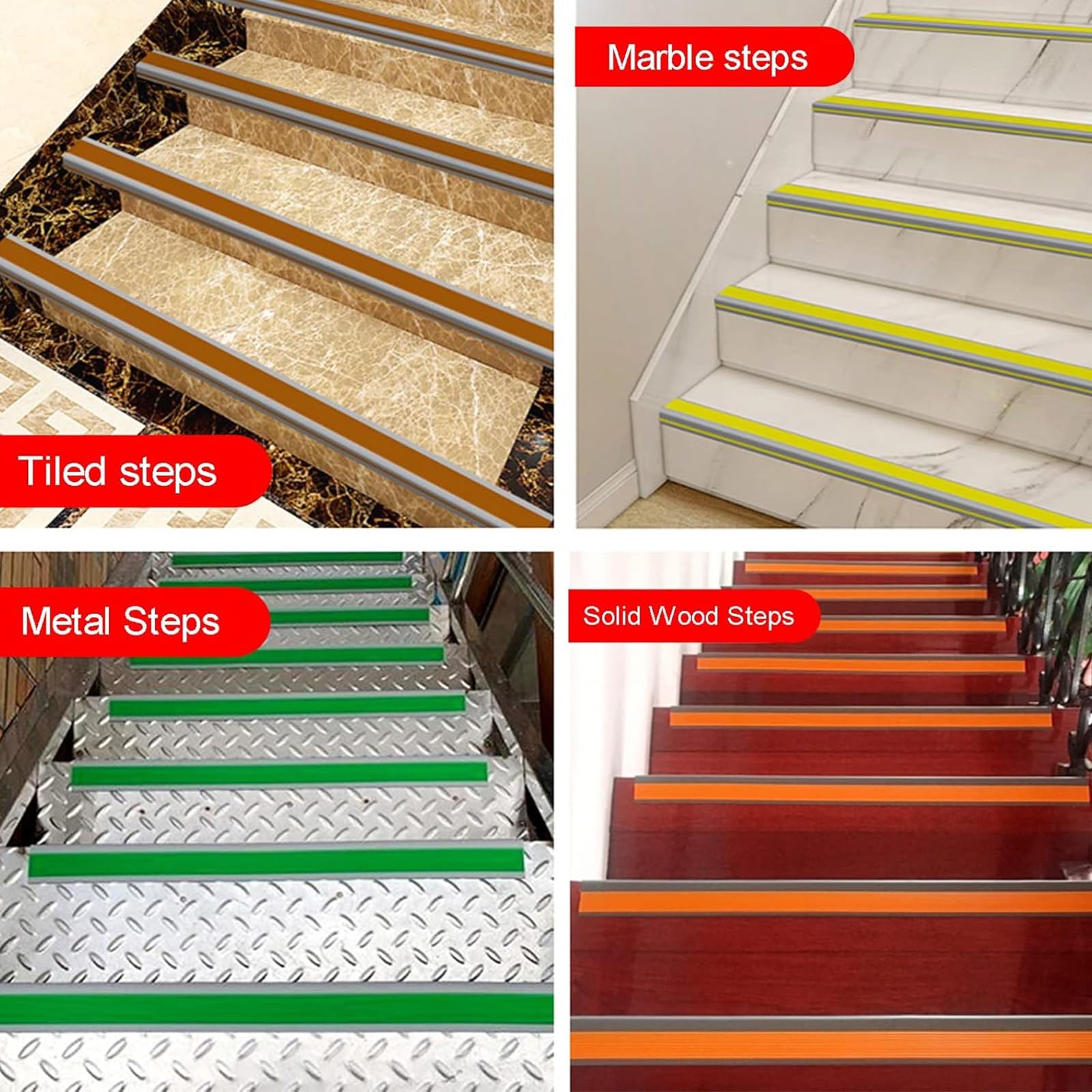 Perfil De PVC Autoadhesivo De Borde for Escaleras En Forma De L, Tiras Antideslizantes for Peldaños, Esquina for Cantos - Cantonera Protector(Black,300cm)