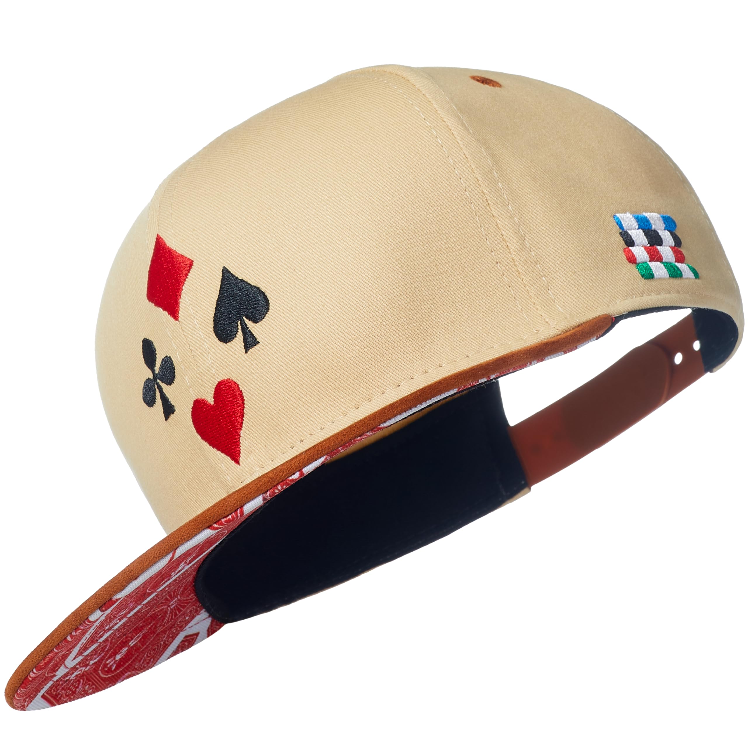 Cadency® Snapback Cap, Baseball hat Flat Brim, Men and Women, Unisex, Adjustable Size