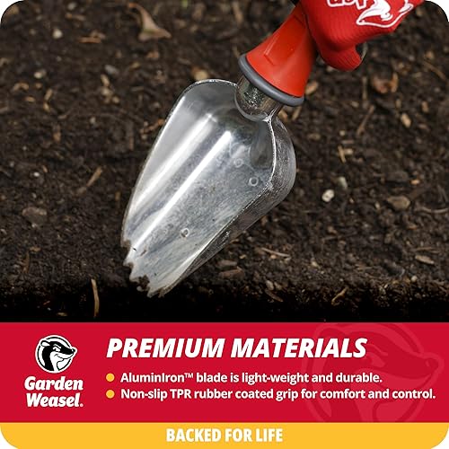 Miniatura 4 de Garden Weasel Cuchara para macetas - De gran tamaño  Excavación y transporte  Herramientas de excavación manual para plantar y jardinería, pala de