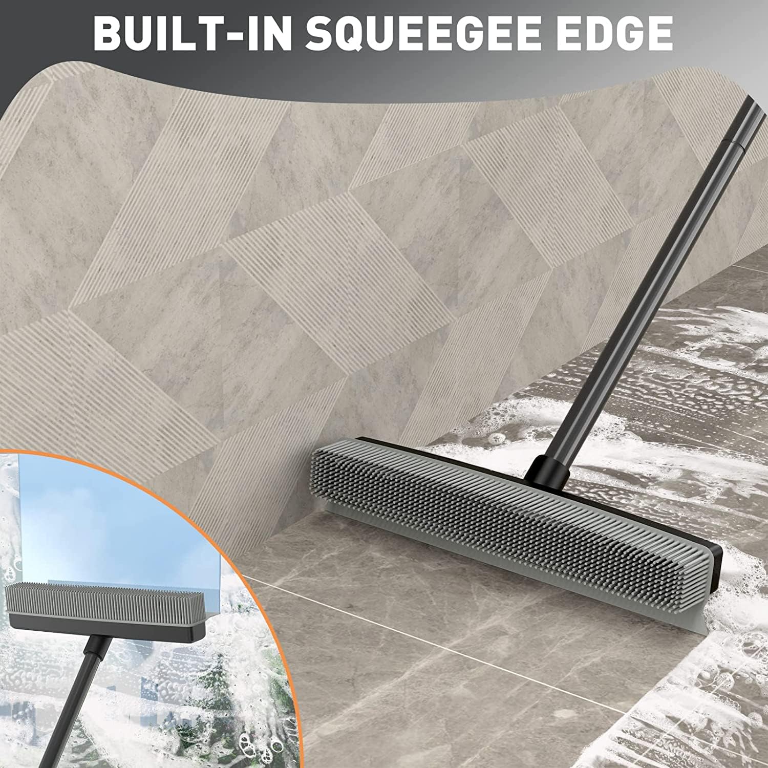 Spazzola In Caucciu'per Peli Animales - - Produits D'entretien Pour La Maison - Foto 6