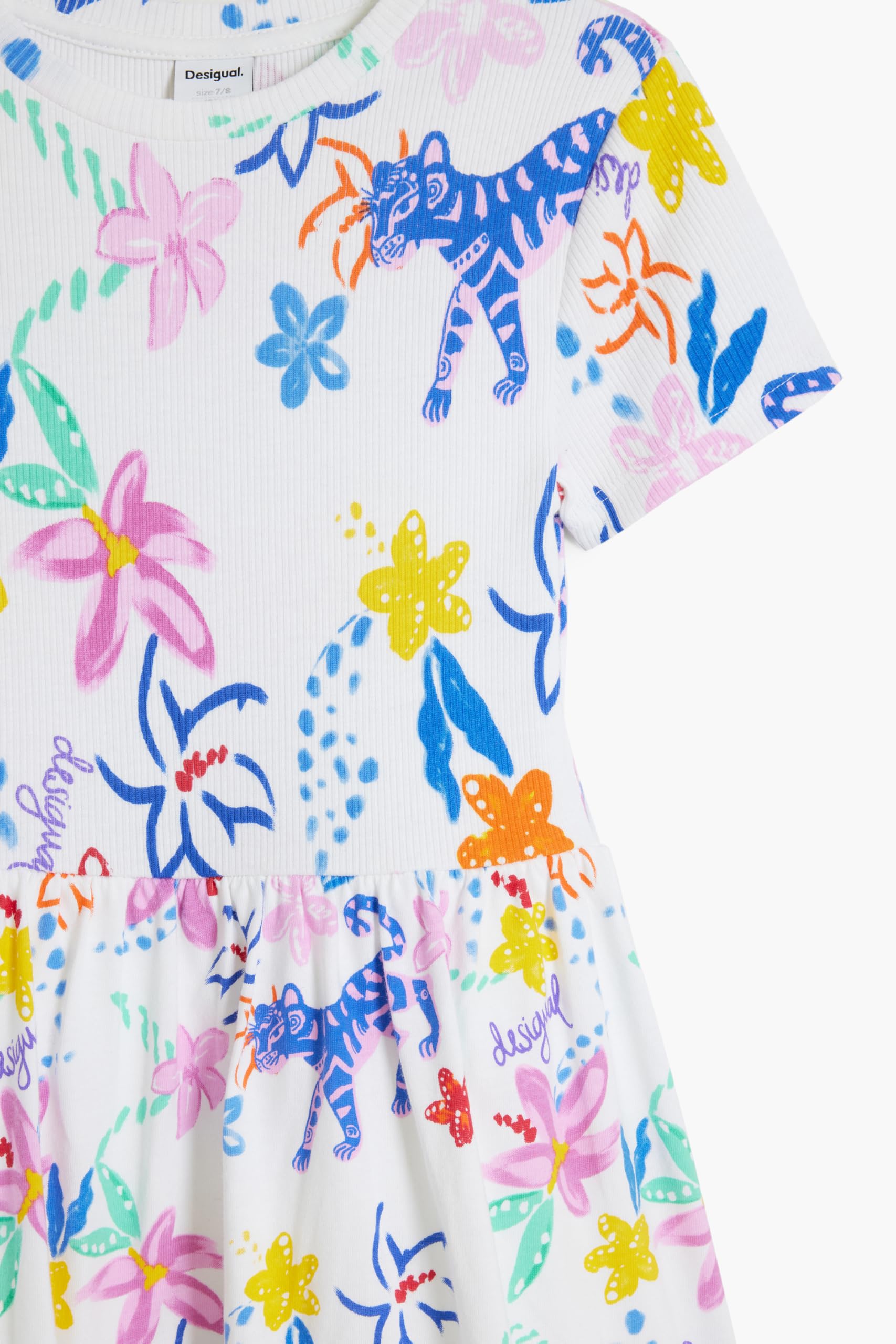 Desigual Sukienka Dziewczynki Vest_daisy