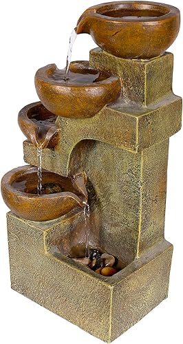 Alpine fuente de cuencos de varios niveles