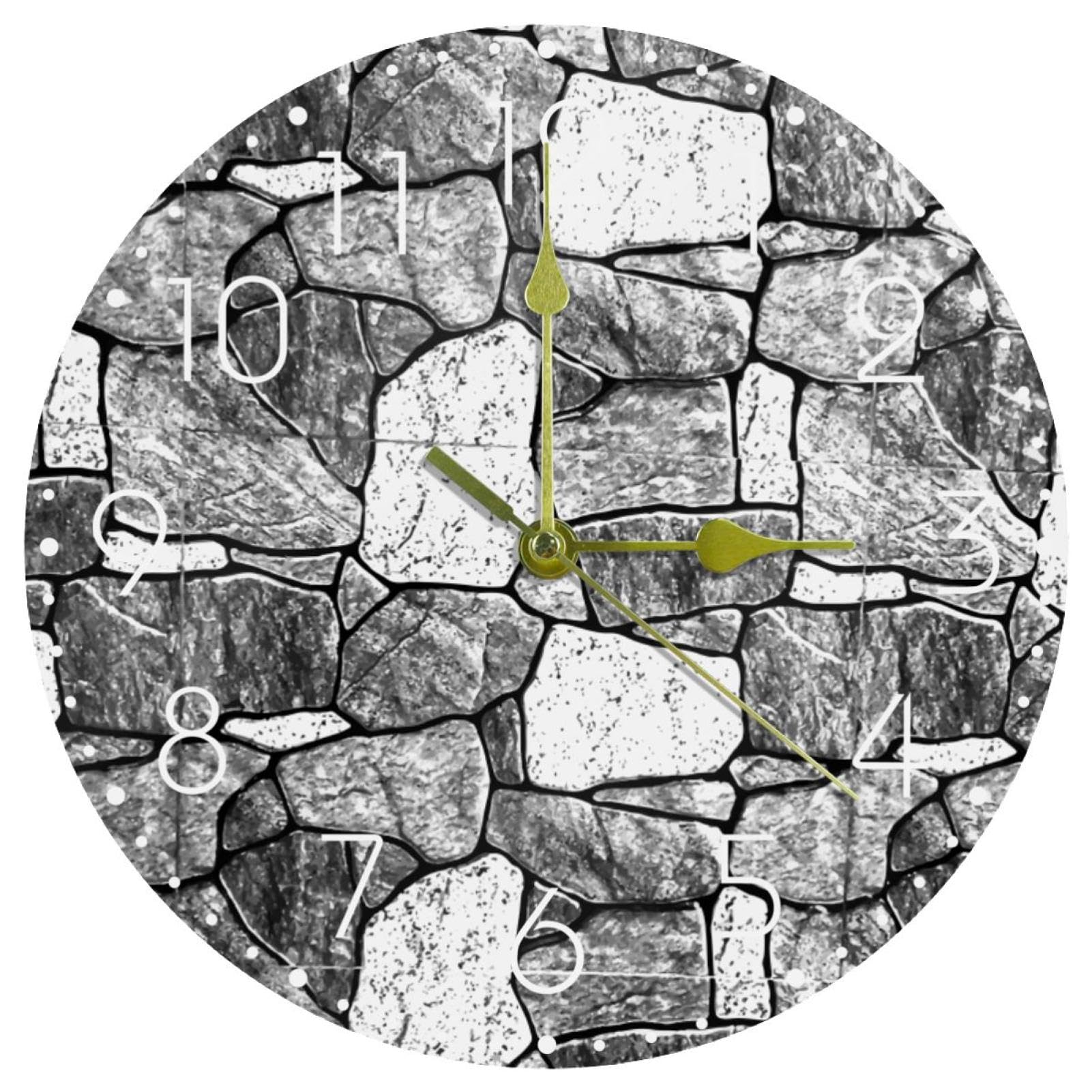 Horloge murale silencieuse sans tic-tac pour retrouver le sommeil en chambre