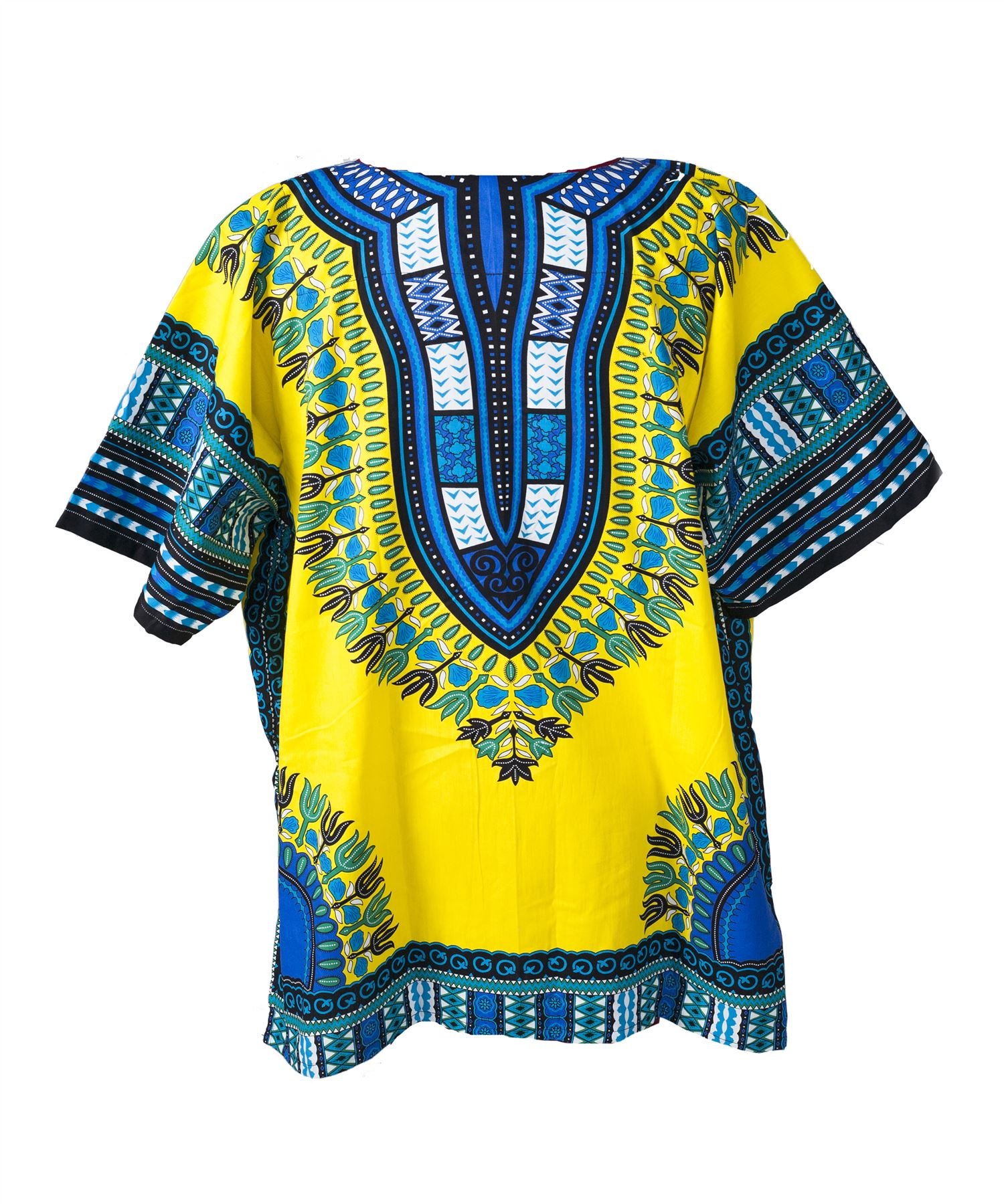 Lofbaz Robe Chemise Unisexe Africaine Traditionnelle Imprimé Dashiki Hippy - 3