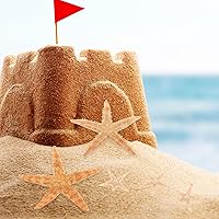 Vista 8 de 100 piezas de océano, playa, conchas marinas, estrellas de mar, pecera náutica, acuario, decoración de mesa, jarrón disperso para decoración