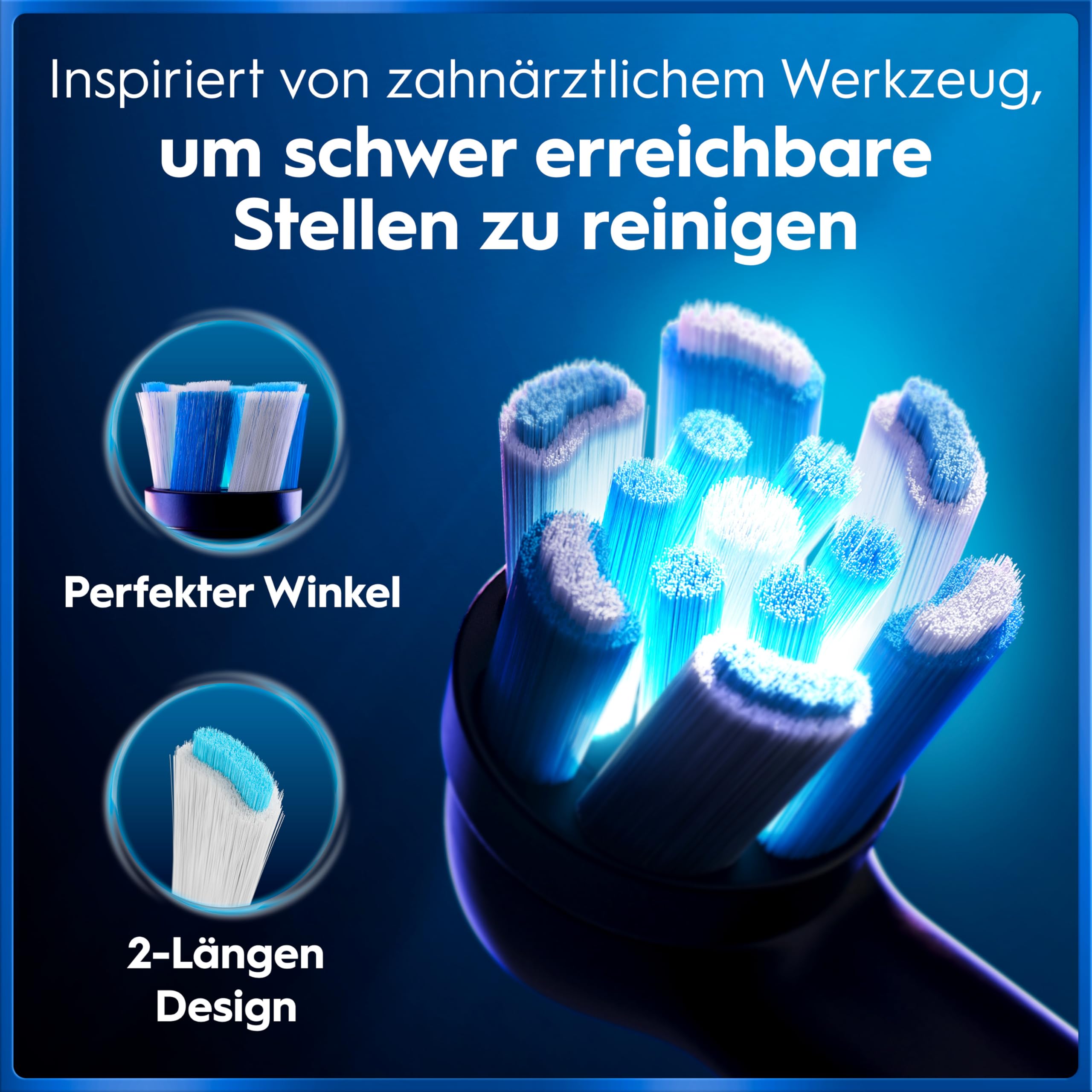 Oral-B iO Series 5 Elektrische Zahnbürste, Weiß | Inkl. 1 Aufsteckbürste, Reise-Etui, Electric Toothbrush mit 5 Putzmodi für Zahnpflege