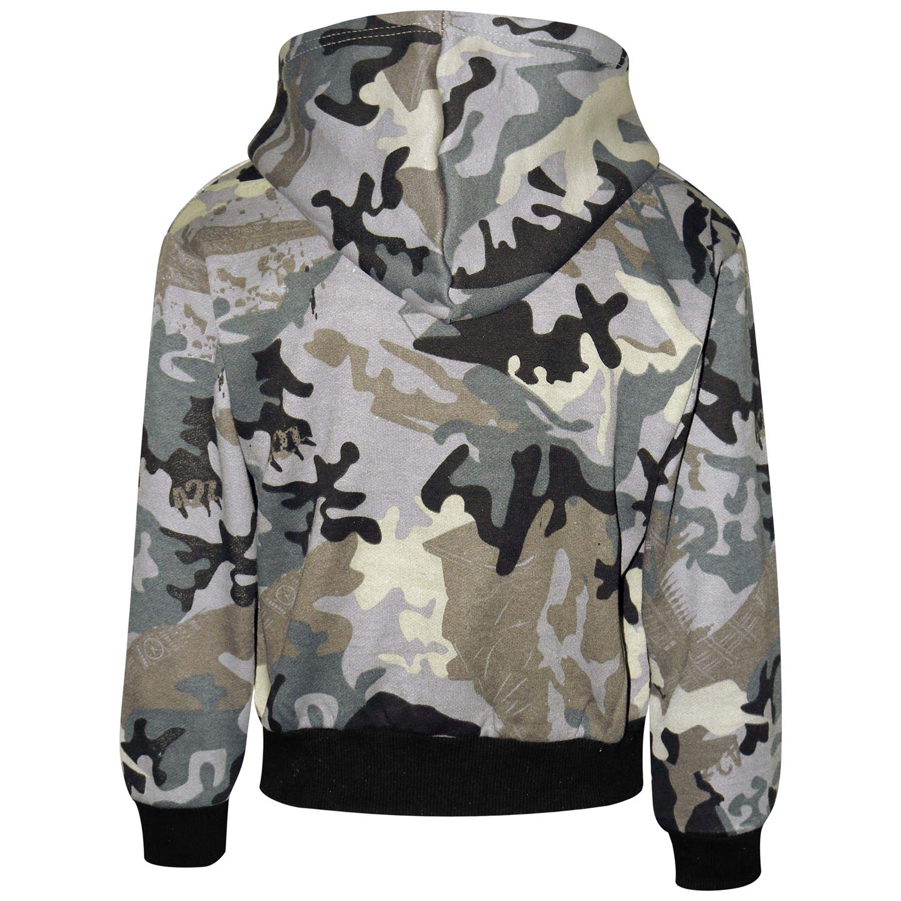 A2Z 4 Kids Enfants Filles Garçons Survêtement Designer Gris #Selfie Imprimer Toison Encapuchonné Crop Top Bottom Jogging Costume Joggers Âge 5-13 Ans