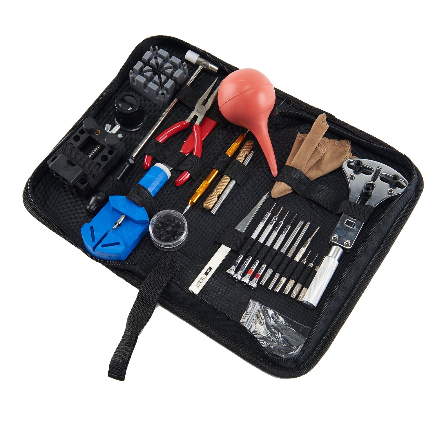27 in 1 Watch Repair Tool Kit Case Opener Watches Link Remover Spring Bar Tool Set