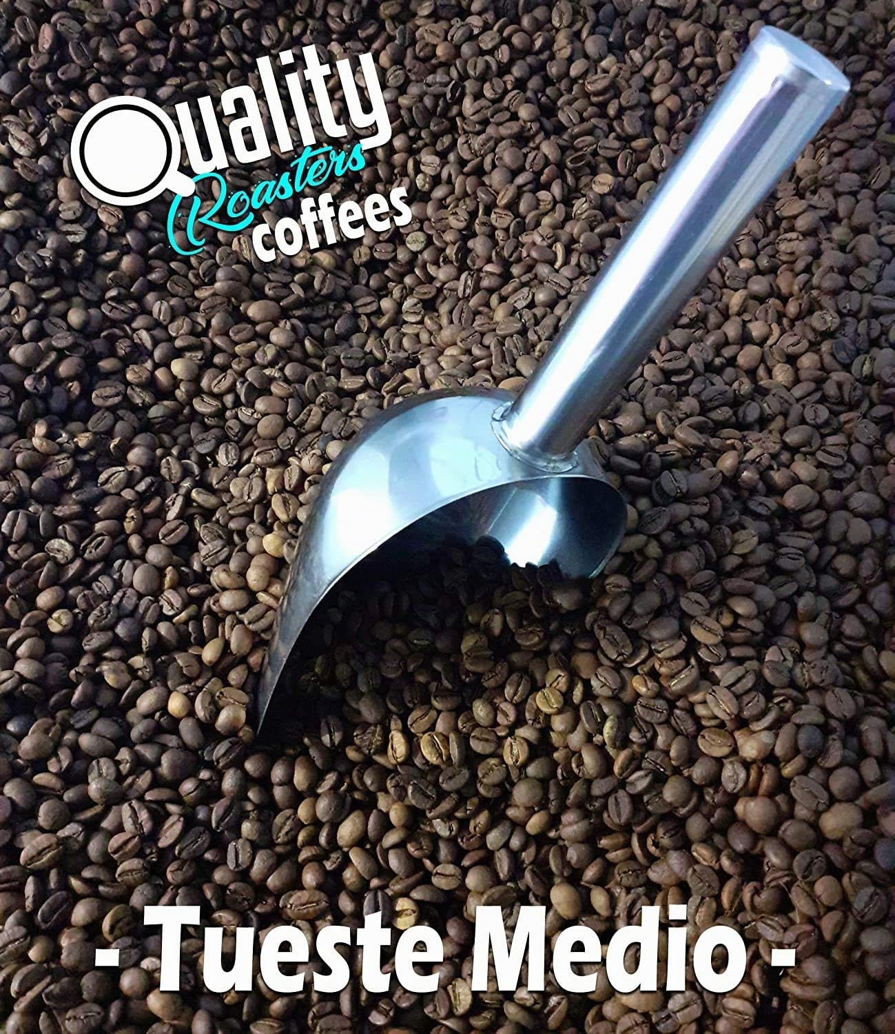 Café en grano natural "Espresso Fuerte". 100% Robusta. Tostado artesanal. Tueste Medio. (4 Kg)