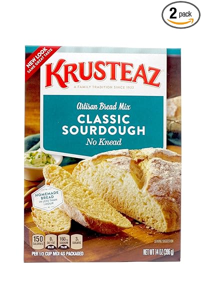 Krusteaz Mix Bread Sourdough 14 Ounce (2 Pack)