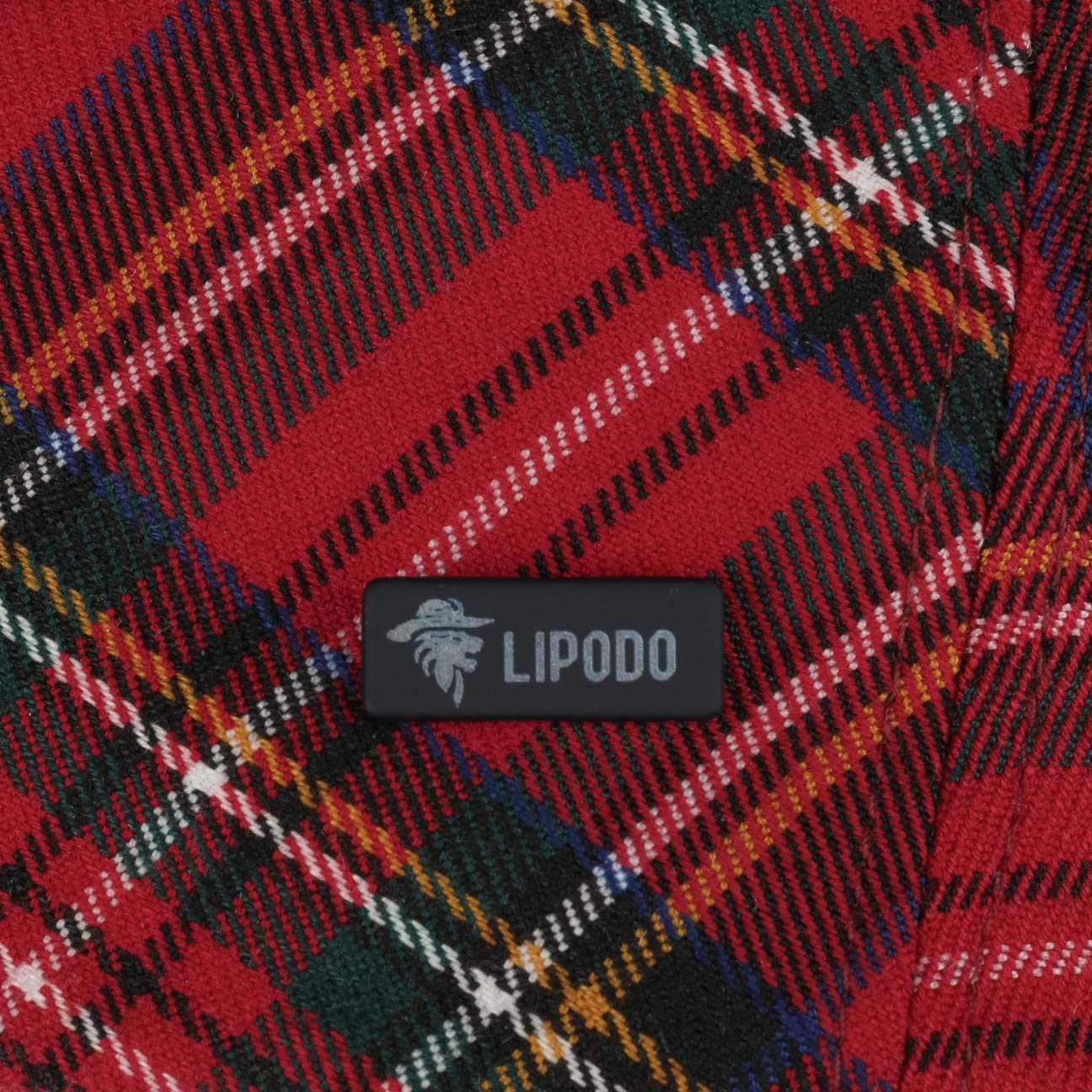 Lipodo Kaszkiet Kobiety Tartan Schottenkaro