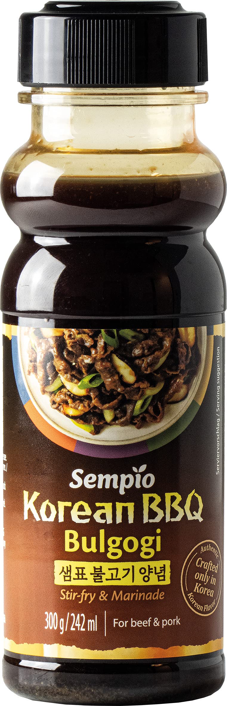 Sempio Koreanische Bulgogi Marinade Sauce (300g) - Authentischer Süß & Herzhafter Geschmack. Ideal für Koreanisches BBQ, Rippchen, Fleisch & Mehr