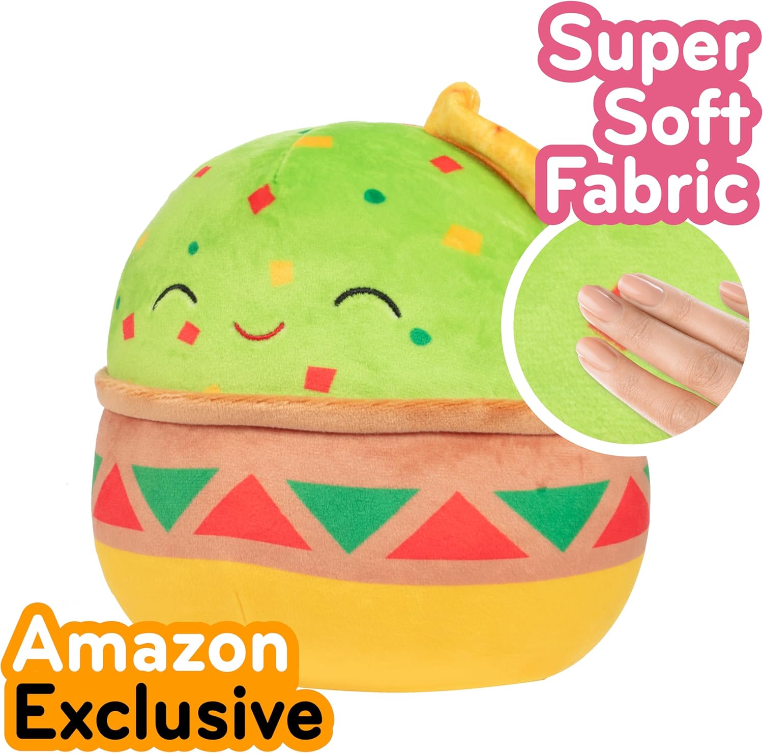Squishmallows 8" Foodie Snacks 3-Squish Pack- Ice Cream, Guac & Milk - Get Three Official Jazwares 8" Plush for Less - Soft & Squishy Stuffed Animal Toy - Gift Set for Kids, Girls & Boys - Image 2