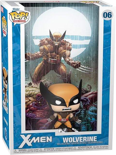 Funko POP! Comic Cover: Marvel - Wolverine - Collectable Vinyl Figure - Gift Idea - Official Merchandise - Toys for Kids & Adults - Model Figure for Collectors and Display
