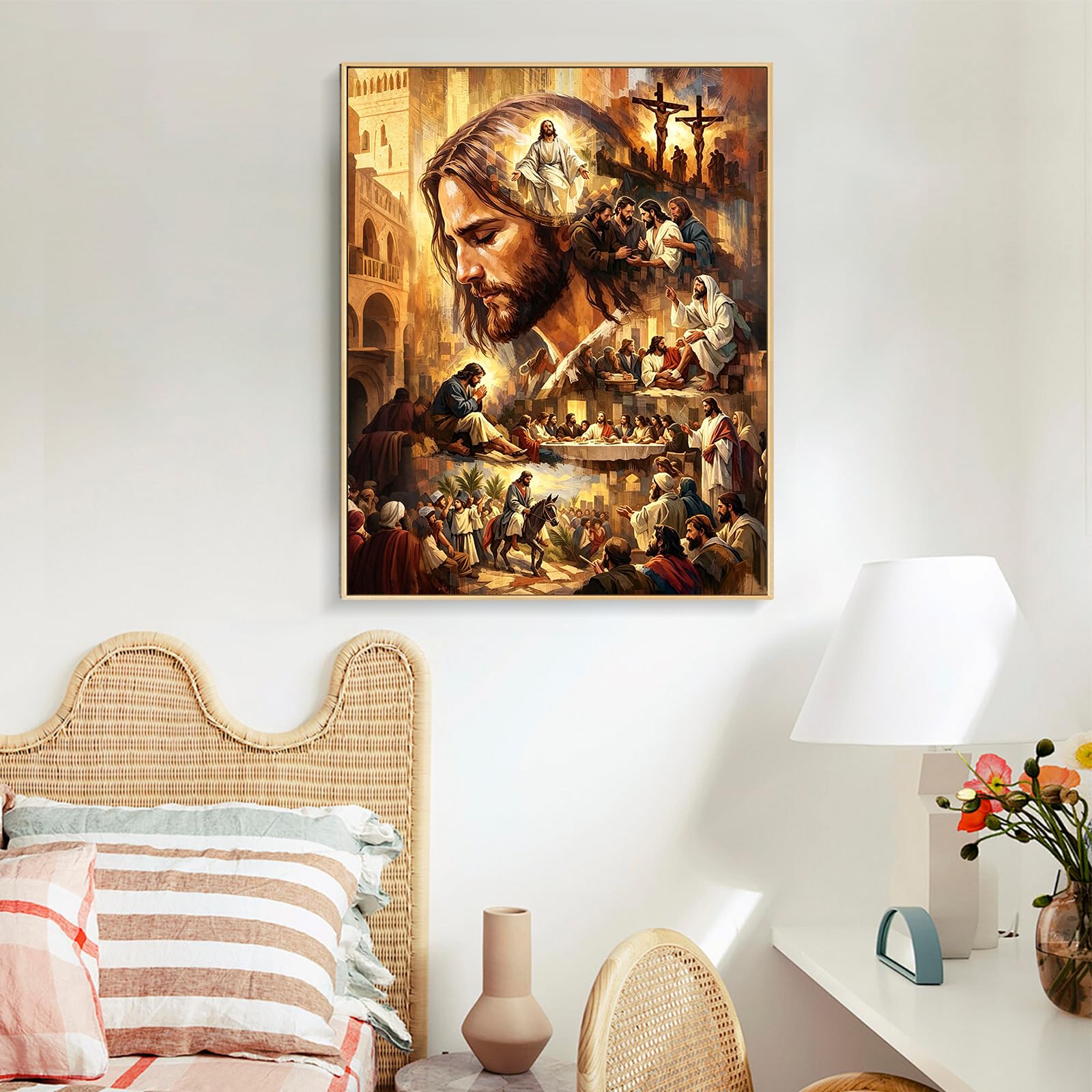 Paint by Numbers Kit - Jesus Christian Art -3