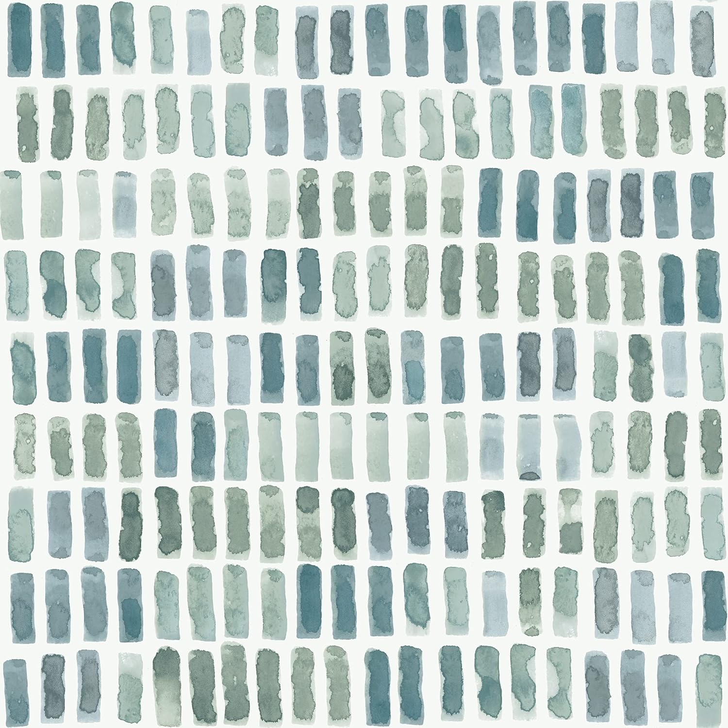 Brynne Indigo Watercolor Wallpaper