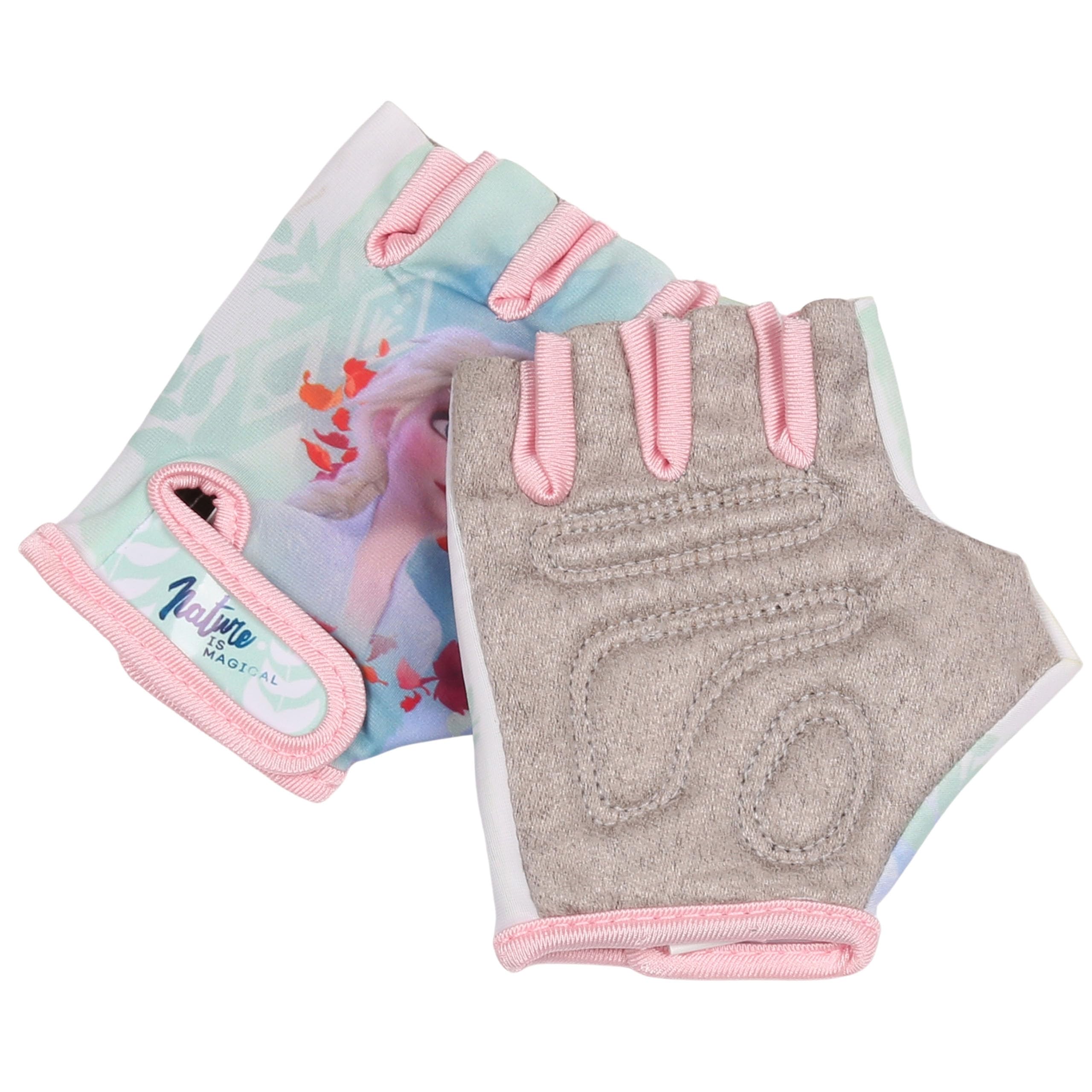 sarcia.eu Disney Stitch Kinder Fahrrad-Handschuhe für Mädchen, mit Klettverschluss