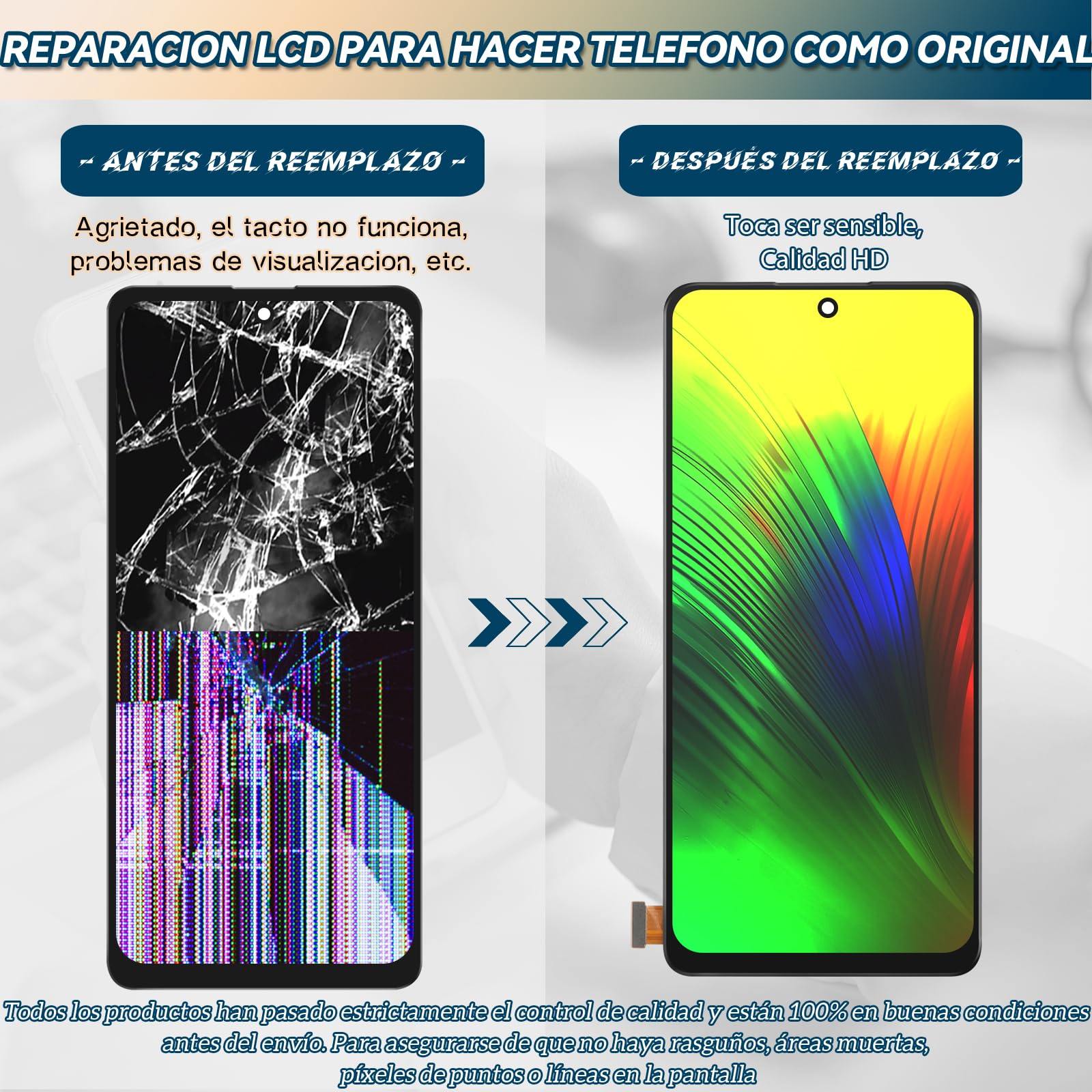 RongZy Pantalla para Xiaomi Redmi Note 13 4G 23129RAA4G Táctil LCD de Repuesto Ensamblaje Digitalizador Reemplazo para Xiaomi Redmi Note 13 4G con Herramientas de Reparación (Negro)