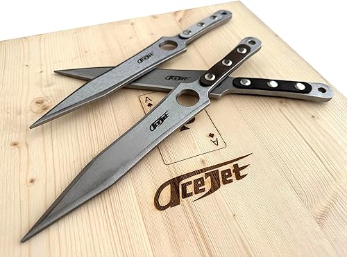 Miniatura 2 de ACEJET MAXIMUS - Cuchillo giratorio de agarre negro de 12 pulgadas