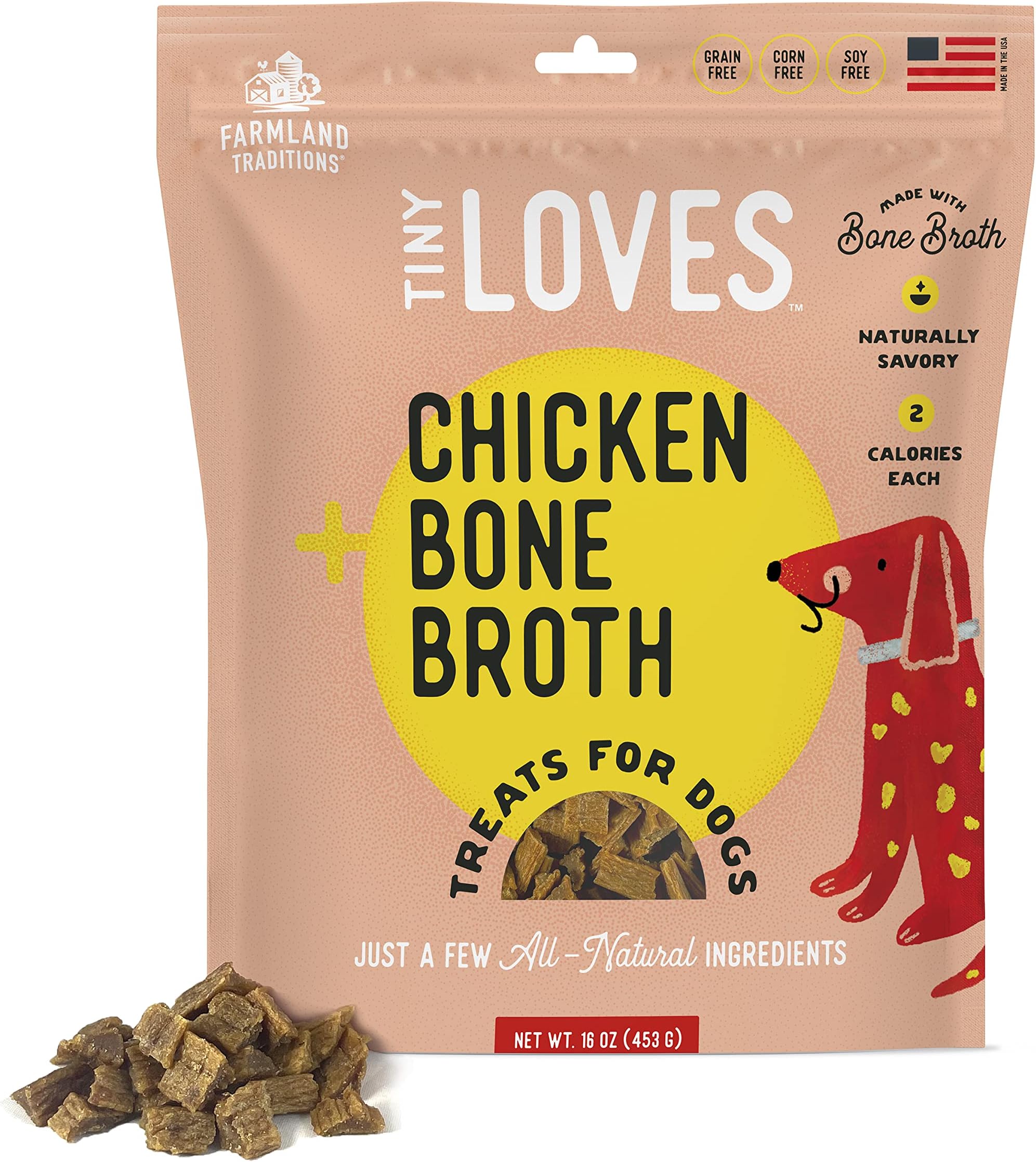 Farmland Traditions Tiny Loves Jerky Trainer Treats for