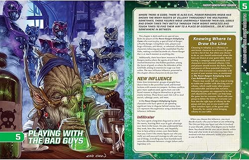 Miniatura 6 de Renegade Game Studios: Power Rangers RPG Finster's Monster-Matic Cookbook Sourcebook - Libro de tapa dura, juego de rol, crea más de 100 amenazas, a