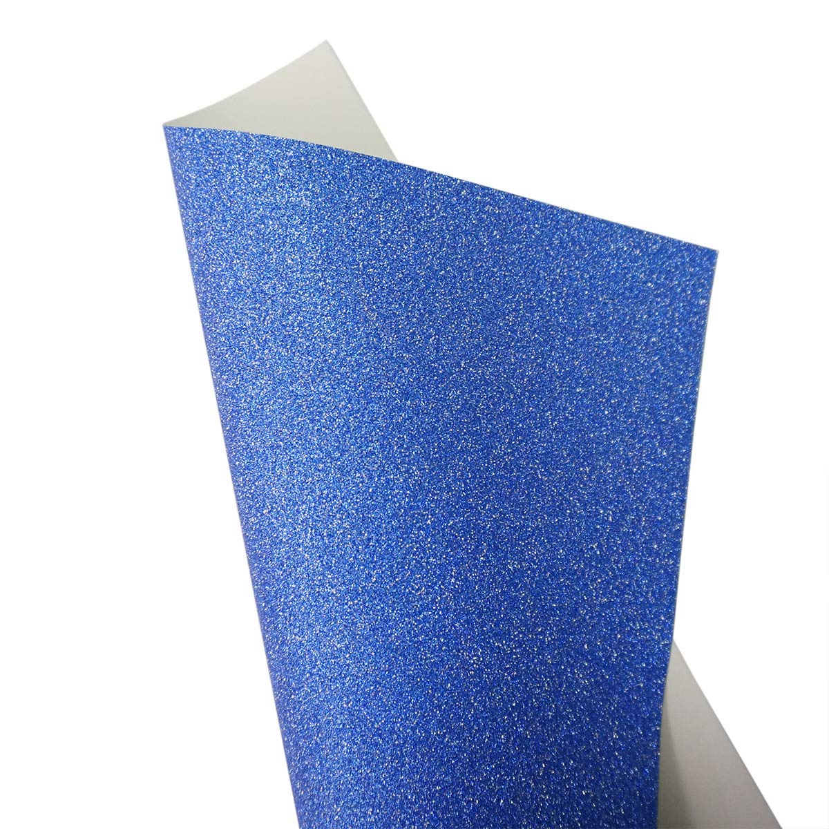 10 Blatt Glitzerbastelpapier Pastell - Schimmerndes Kartonpapier
