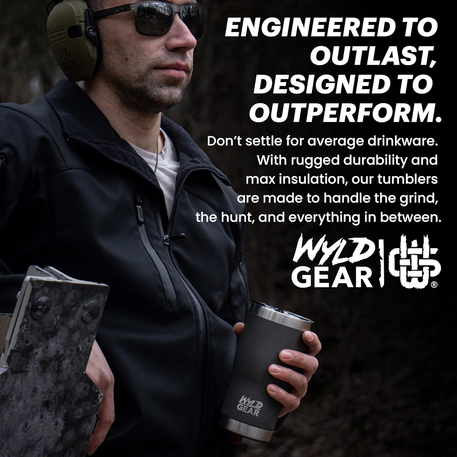 Wyld Tumbler (Burnt Orange, 20oz/591ml) - Image 8