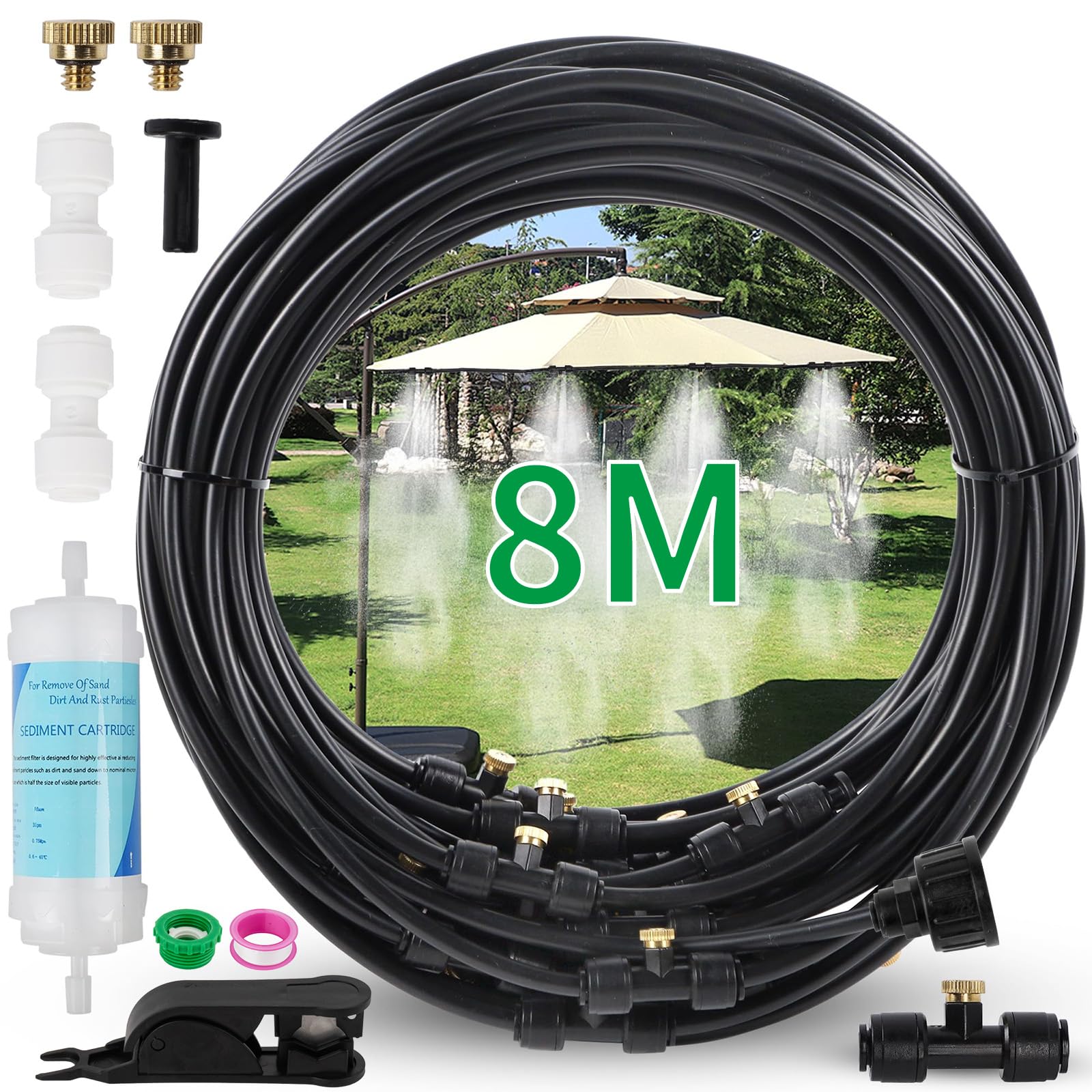 Wzzy Gurden Outdoor Misting System Sprühnebel Kühlung