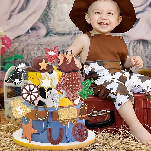 Miniatura 132 de Hooqict 26 piezas de decoraciones de pasteles de los años 80 y 90, decoraciones retro de los años 80 de hip hop con bolas de purpurina para cupcakes