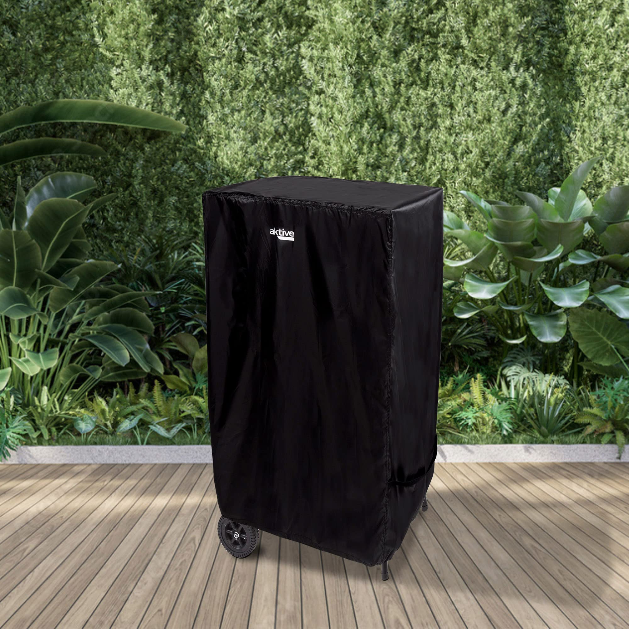AKTIVE Housse de Barbecue Extérieure Imperméable, 100% Polyester, 74x64x109 cm