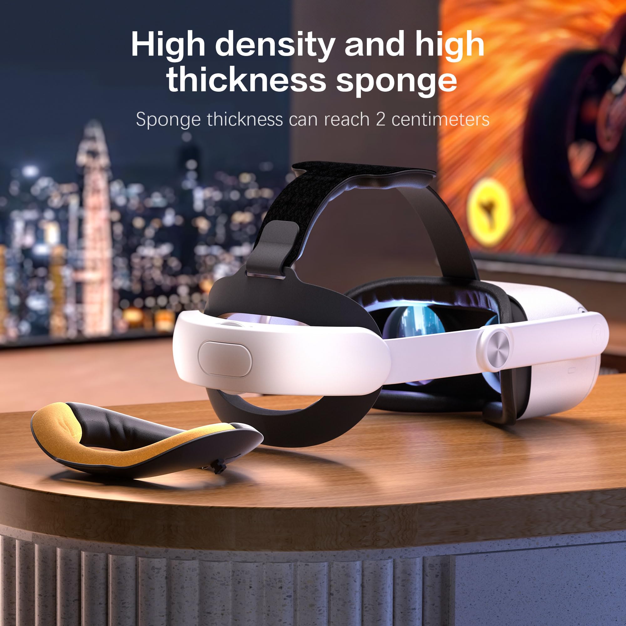 Amazon.co.jp: WOUNMTT Oculus Meta Quest 2用ヘッドバンド Elite